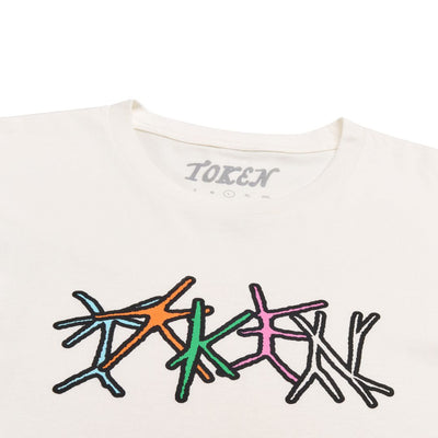 Token Spikey Logo T-Shirt - Natural