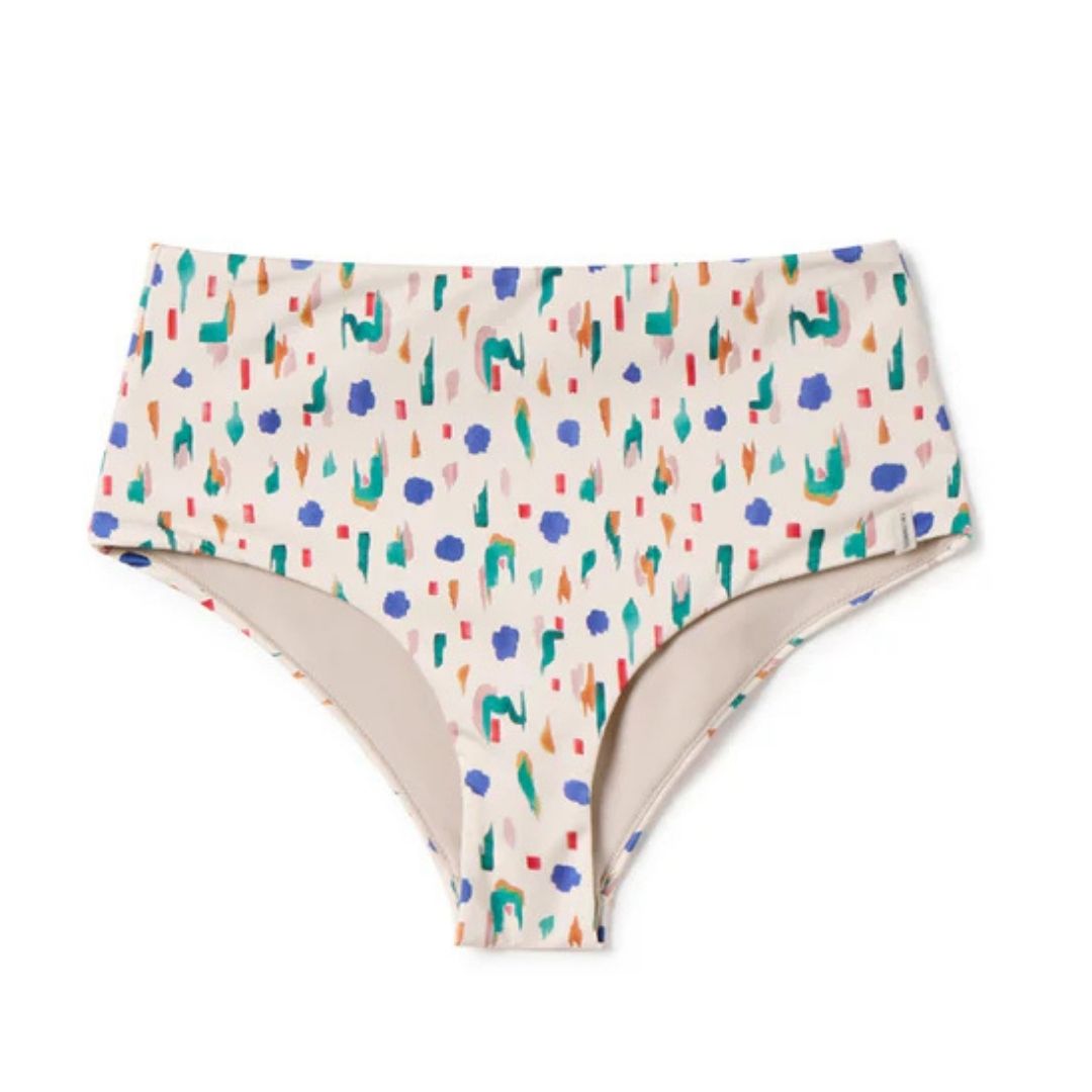 Twothirds Sutton Binkini Bottom - Abstract Print