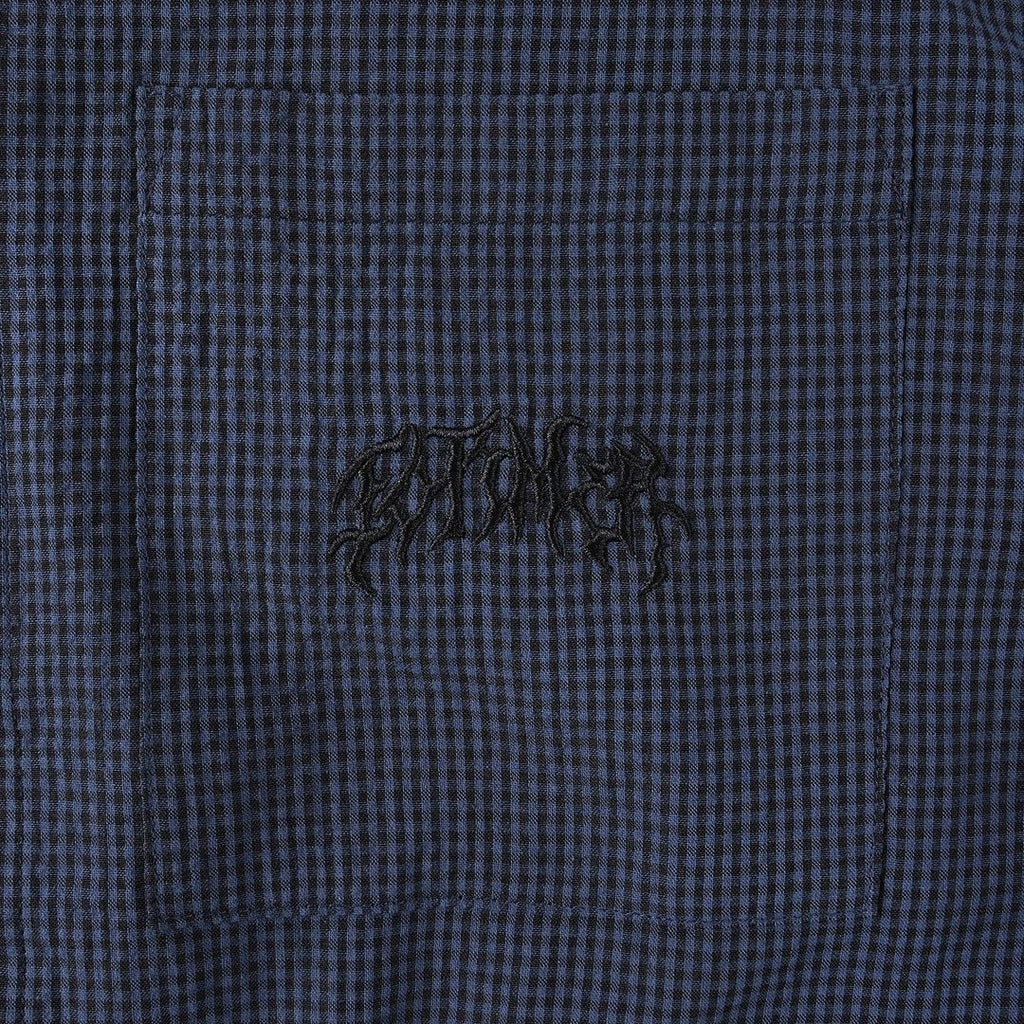 Former Vivian Check Short Sleeve Shirt - Navy - back