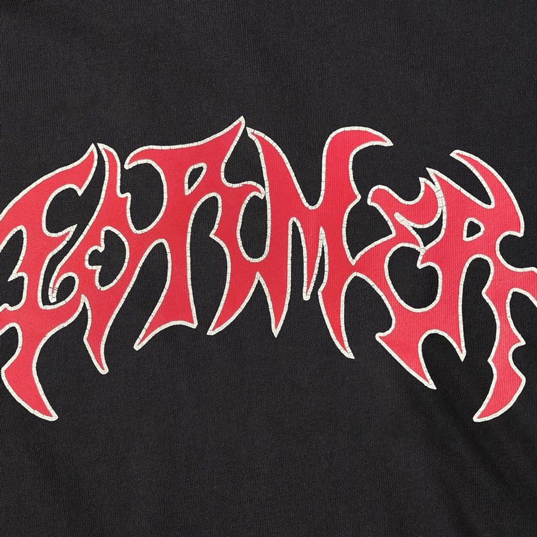 Former Puncture T-Shirt - Black - detail