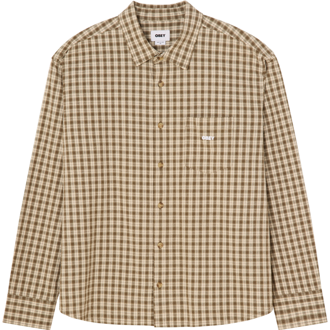 Obey Bigwig Axel Shirt - Canteen Multi - front