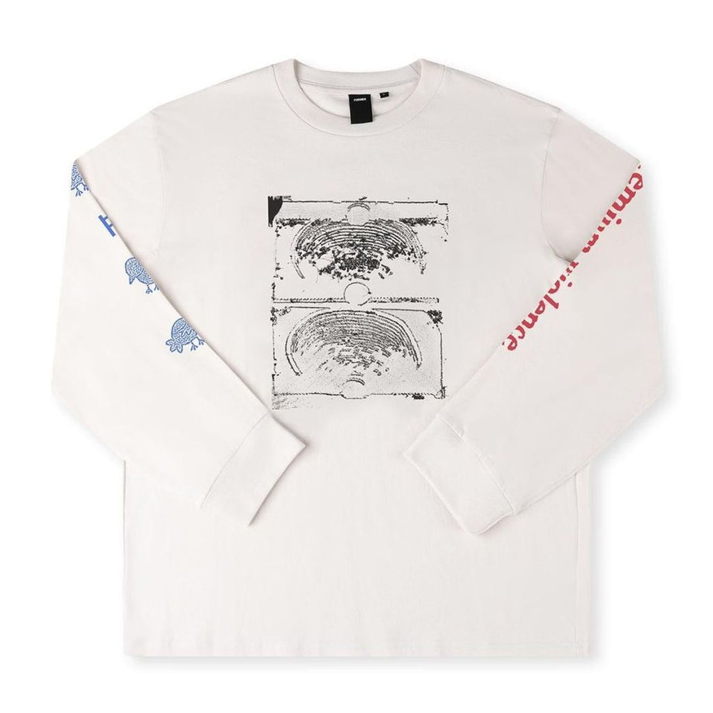 Former PV Long Sleeve T-Shirt - Bone - front