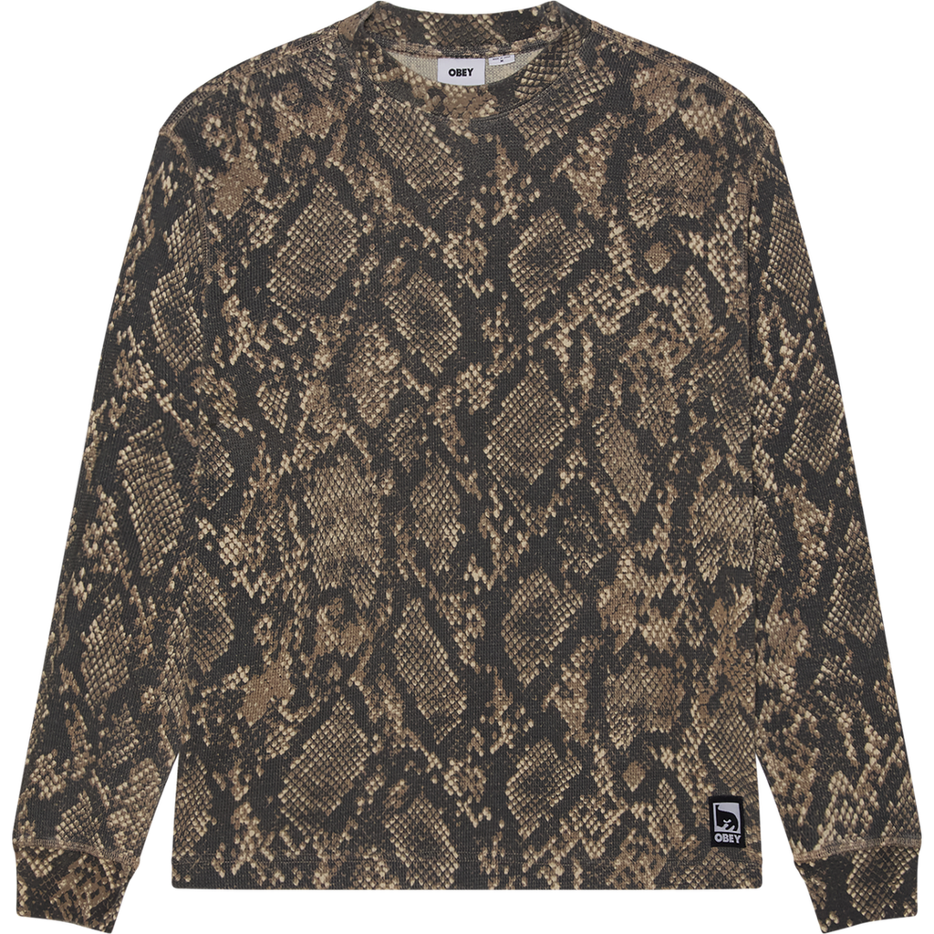 Post Thermal Sweater - Vintage Rattlesnake - front