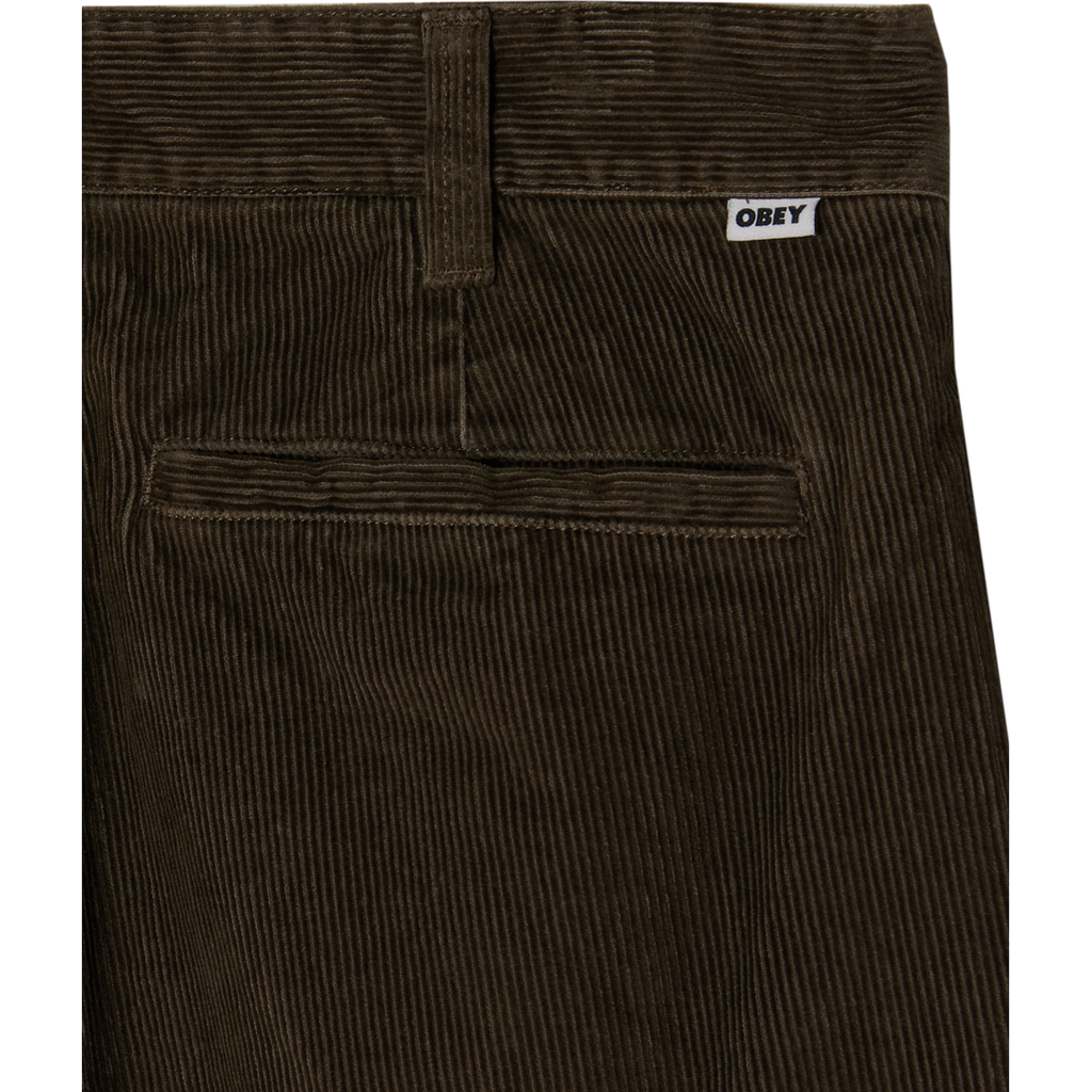 Obey Dean Faded Wash Cord Pant - Wren Faded Wash - detail 1