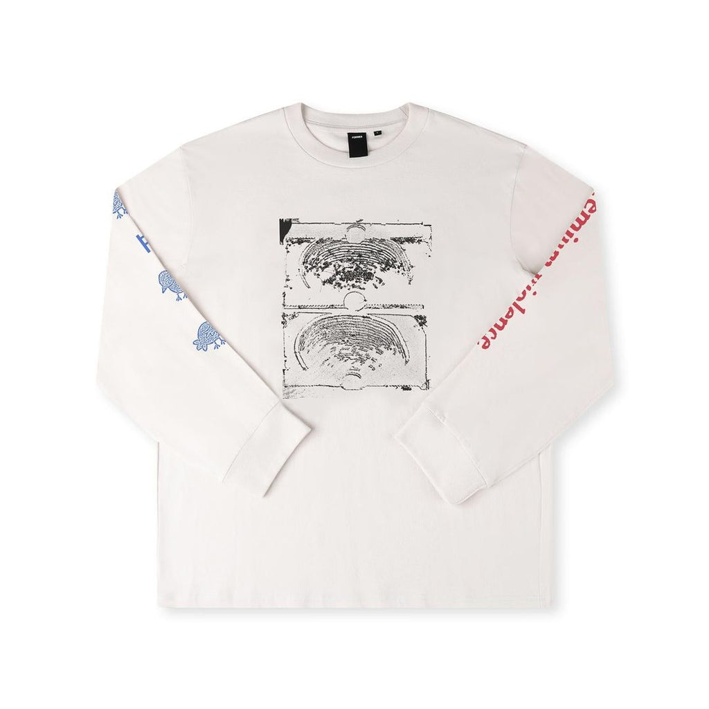Former PV Long Sleeve T-Shirt - Bone - front