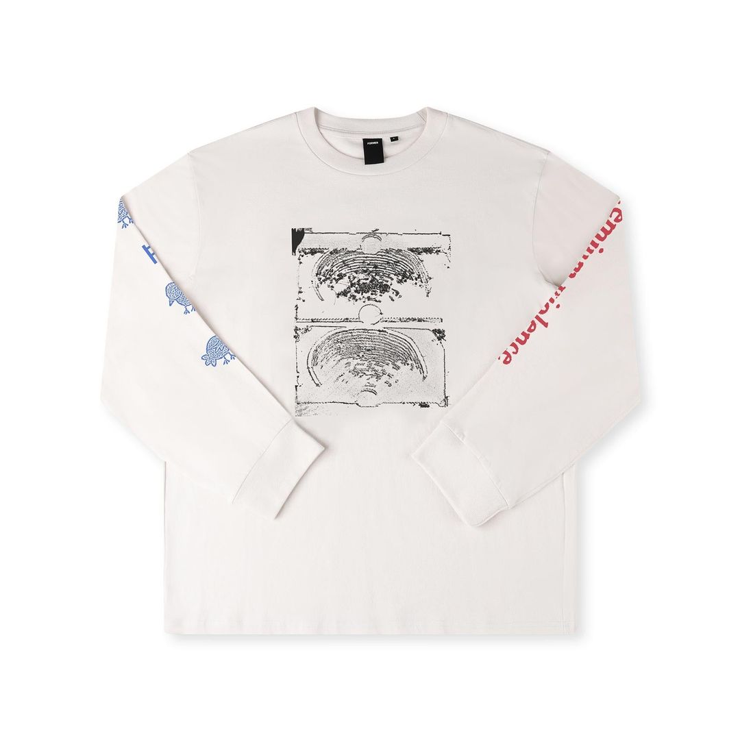 Former PV Long Sleeve T-Shirt - Bone - front
