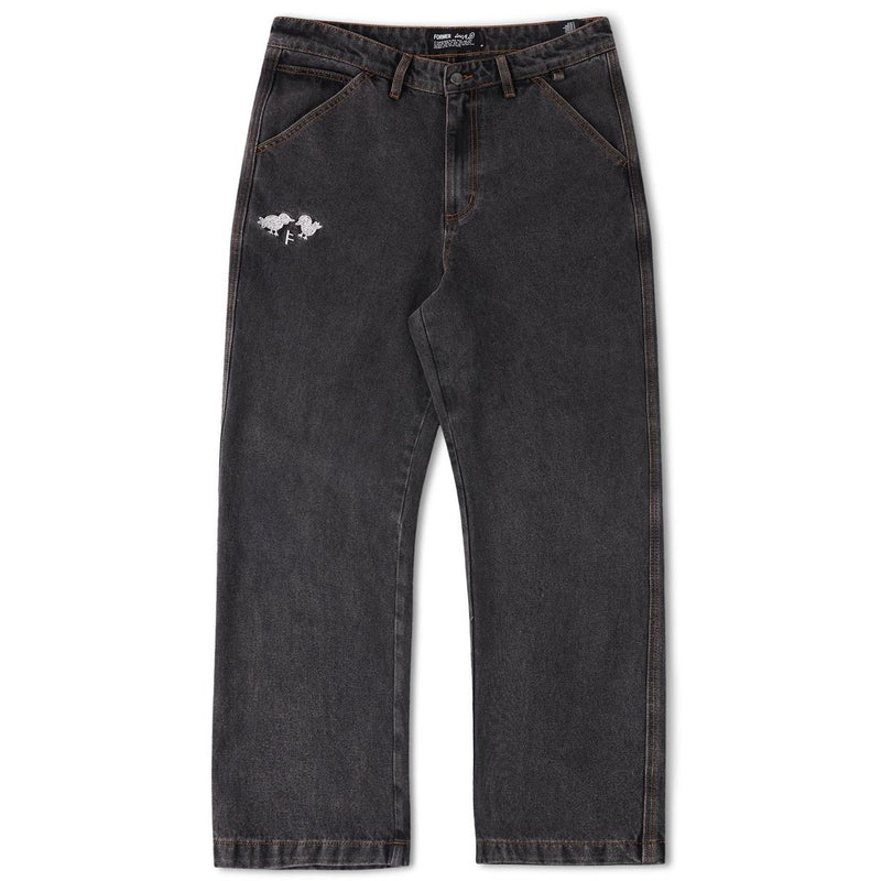 Former Dxd Reynolds Denim Pants - Washed Black - front