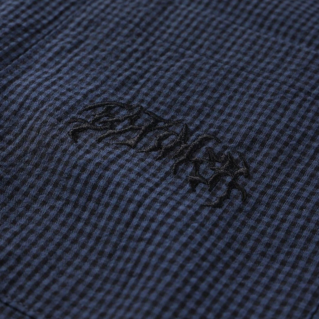 Former Vivian Check Short Sleeve Shirt - Navy - detail