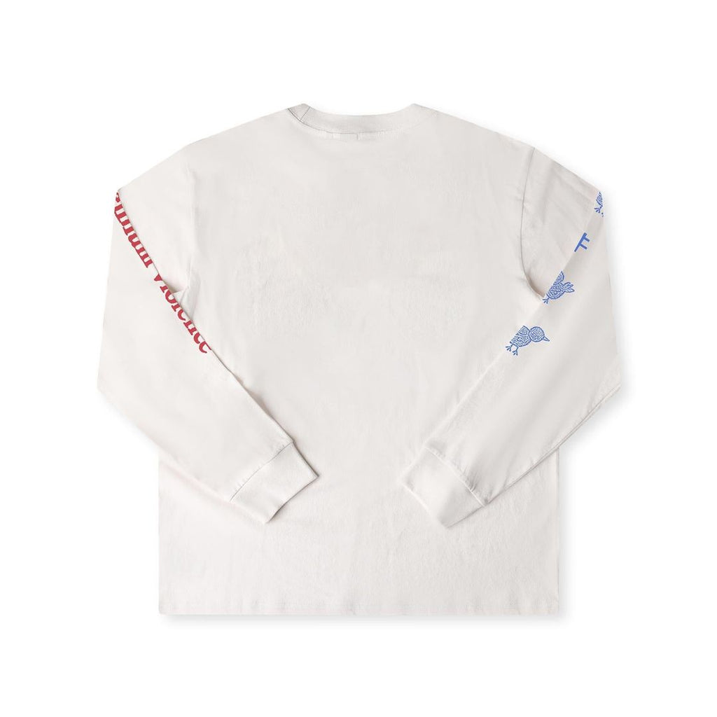 Former PV Long Sleeve T-Shirt - Bone - back