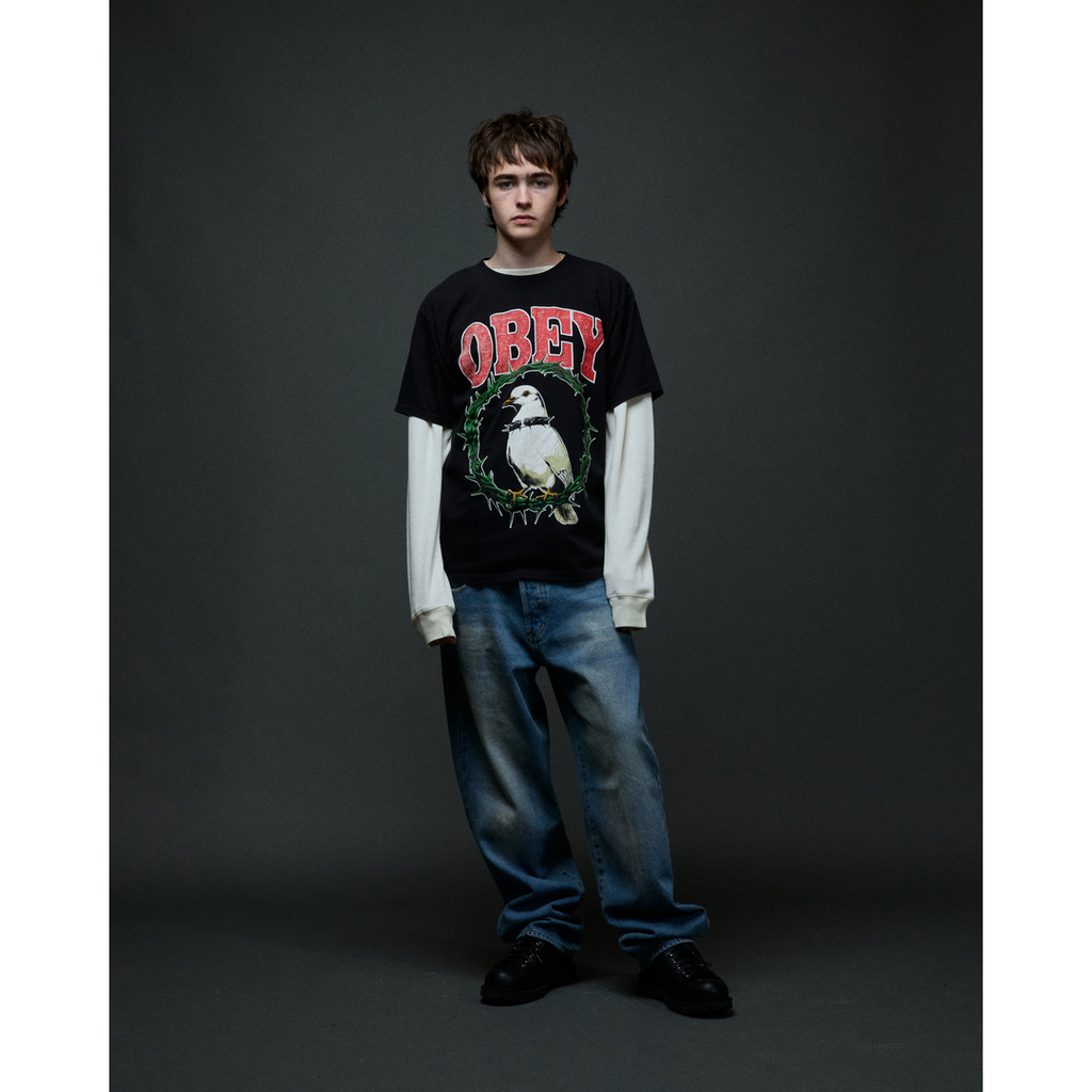 Thoms Of Peace T-Shirt - Black - back
