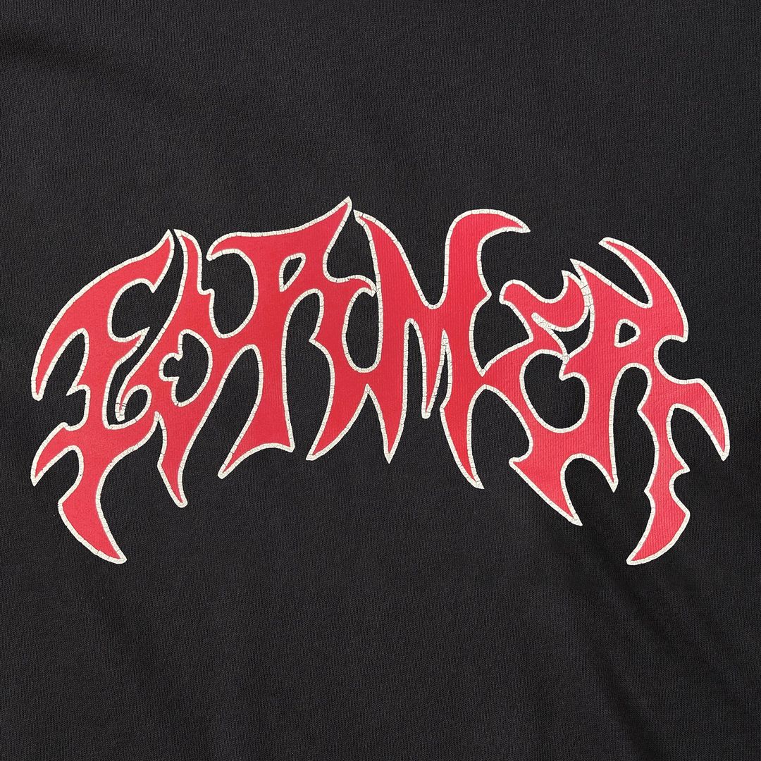 Former Puncture T-Shirt - Black - detail