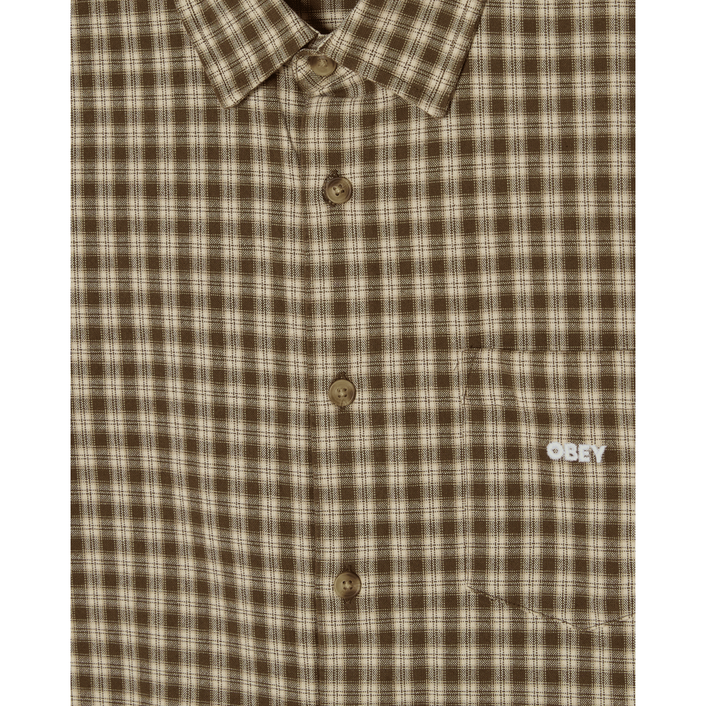 Obey Bigwig Axel Shirt - Canteen Multi - detail