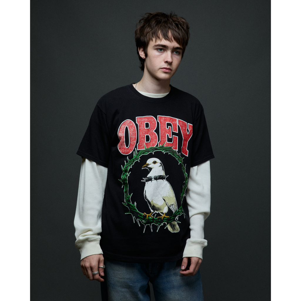 Thoms Of Peace T-Shirt - Black - detail
