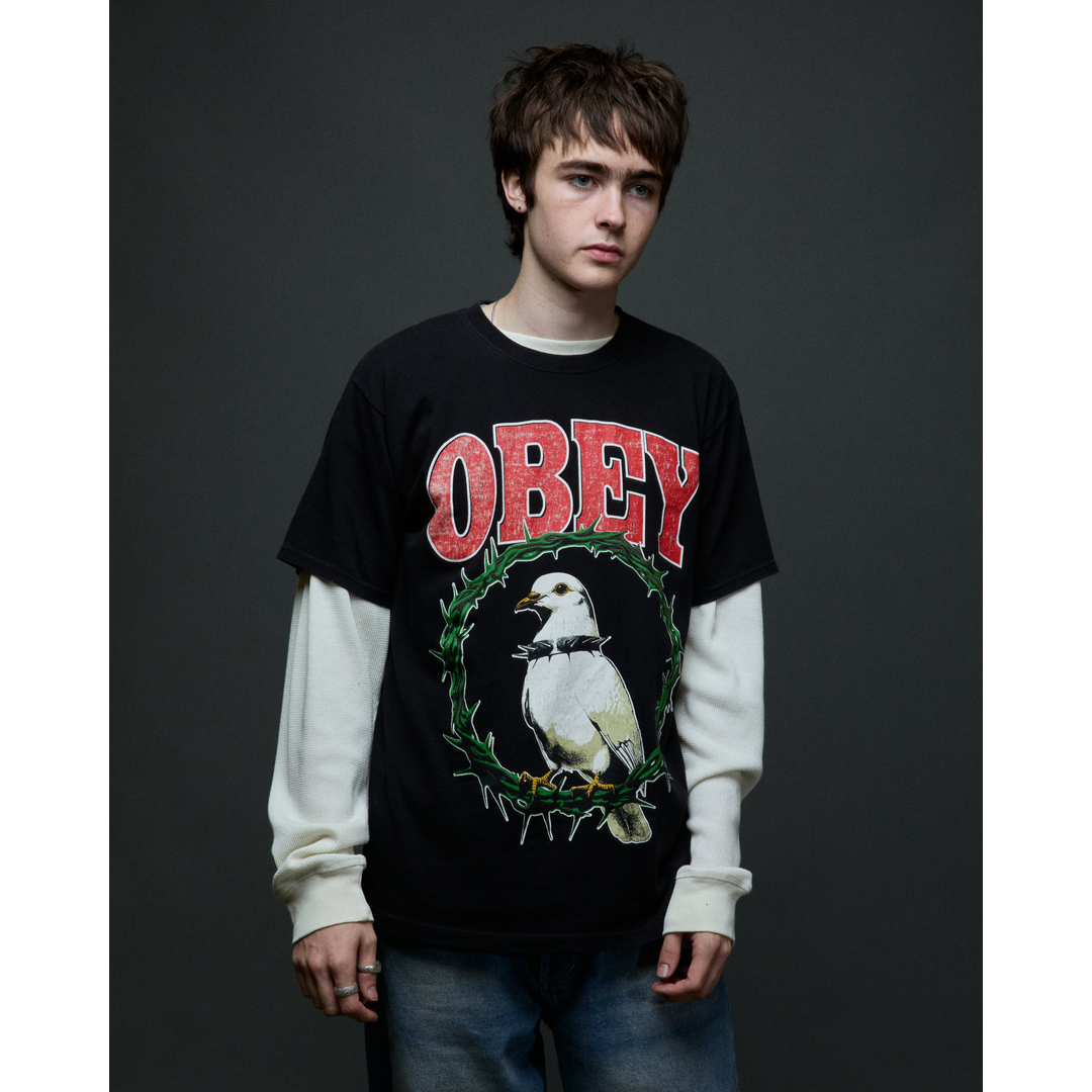 Thoms Of Peace T-Shirt - Black - detail