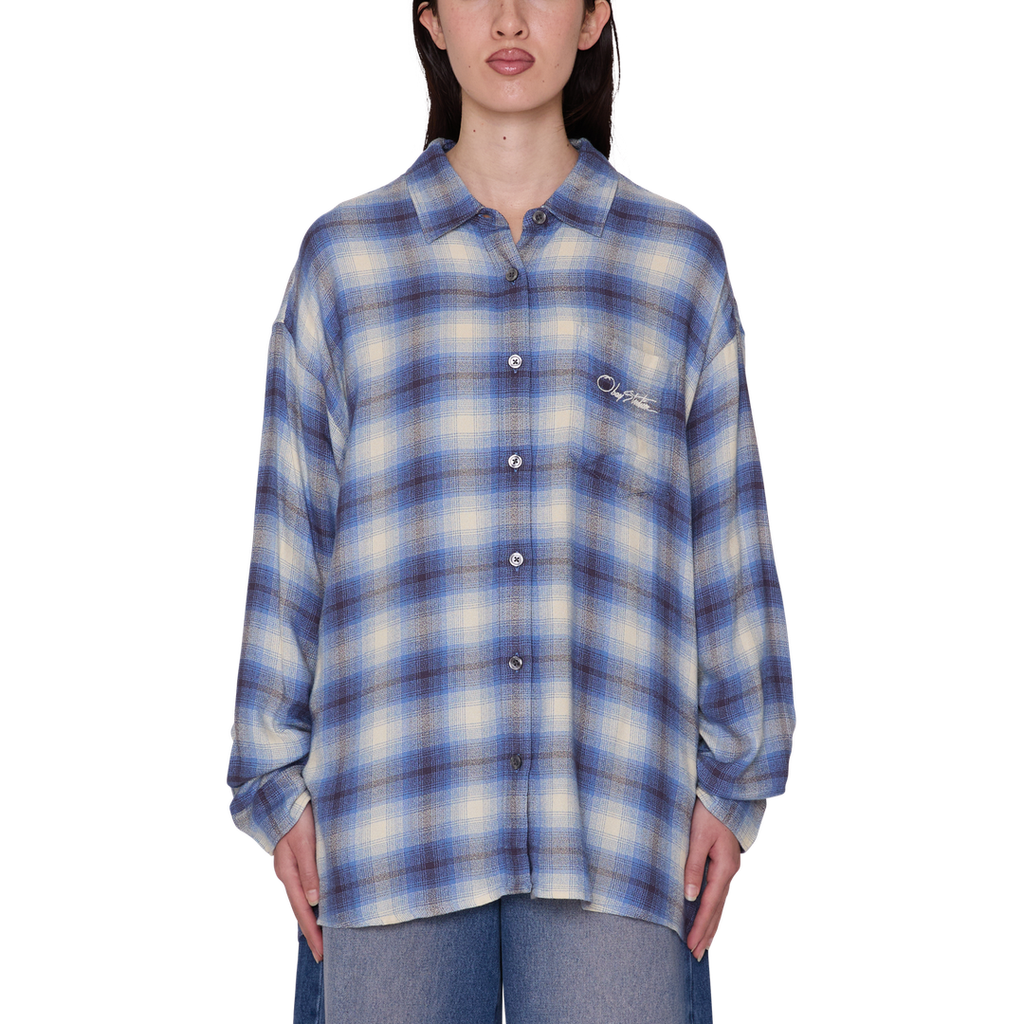 Womens Zelia Shirt - Blue Multi - front