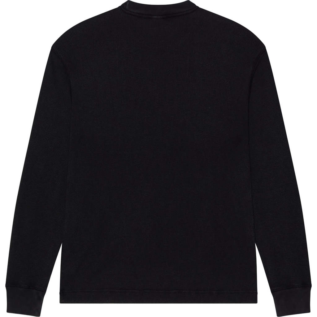 Post Thermal Sweater - Dusty Black Limo - back