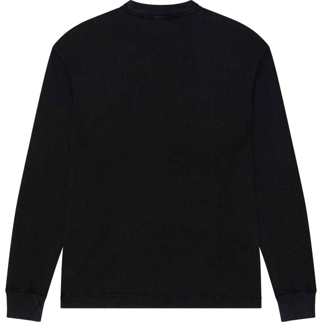 Post Thermal Sweater - Dusty Black Limo - back