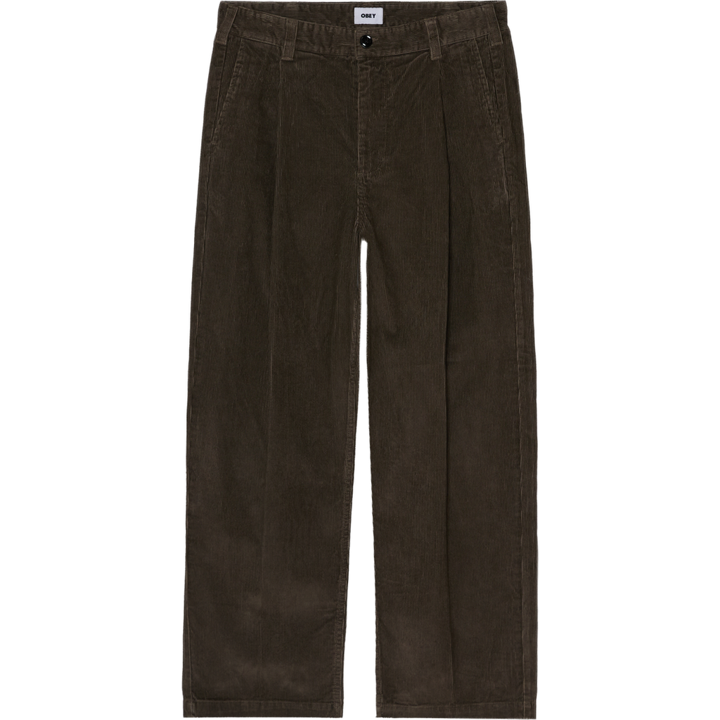 Obey Dean Faded Wash Cord Pant - Wren Faded Wash - front