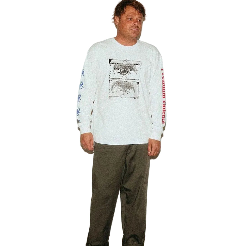 Former PV Long Sleeve T-Shirt - Bone - detail