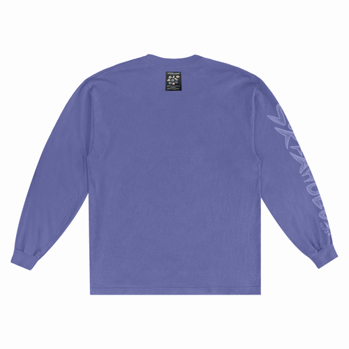 Latitud Fuego Surfaholics Longsleeve Iris Bloom Faded — back view
