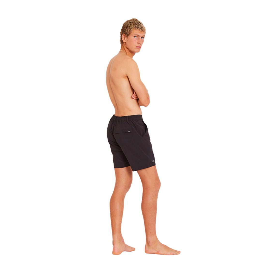 Wasted Talent Altea Plain Boardshorts - Black