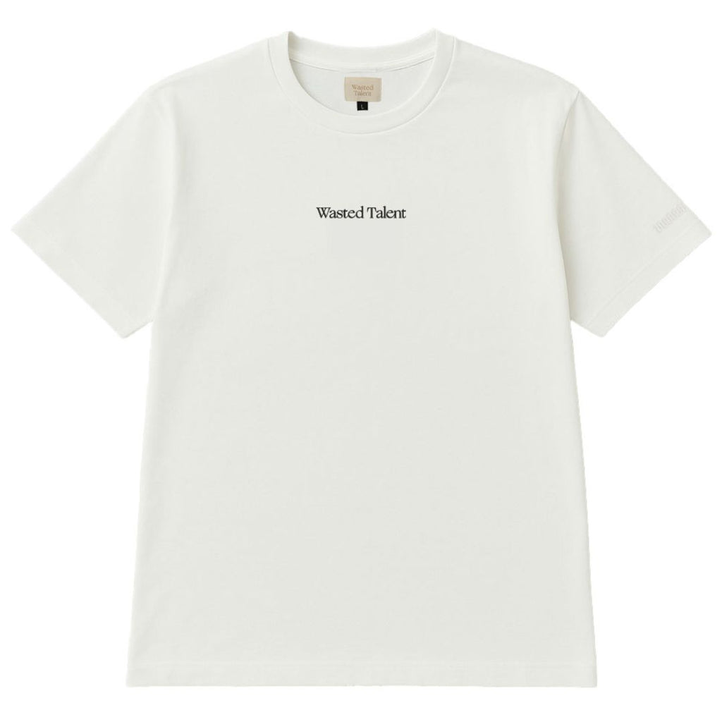 Wasted Talent Amplus Premium T-Shirt Off White - back view