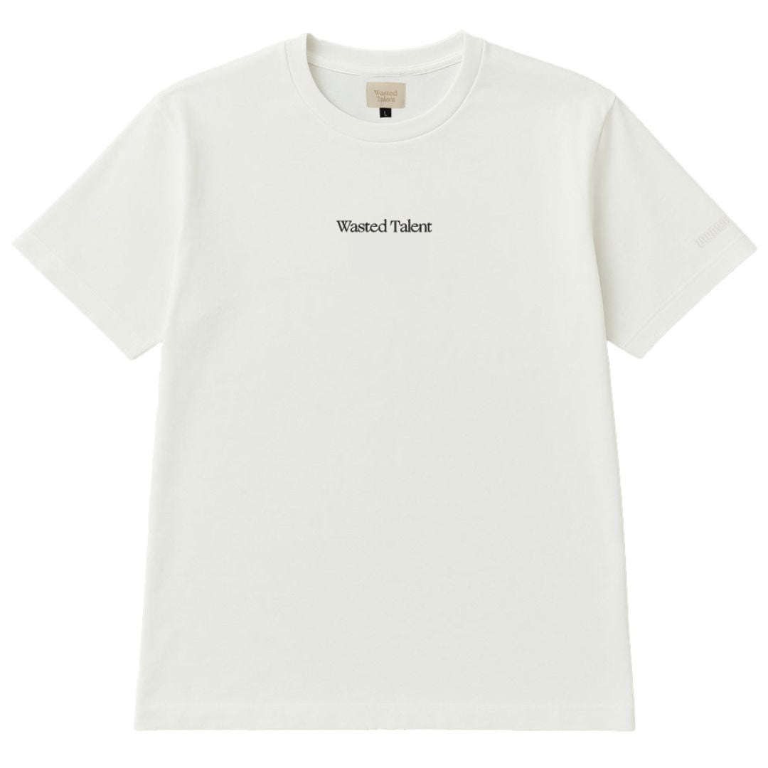 Wasted Talent Amplus Premium T-Shirt Off White - back view