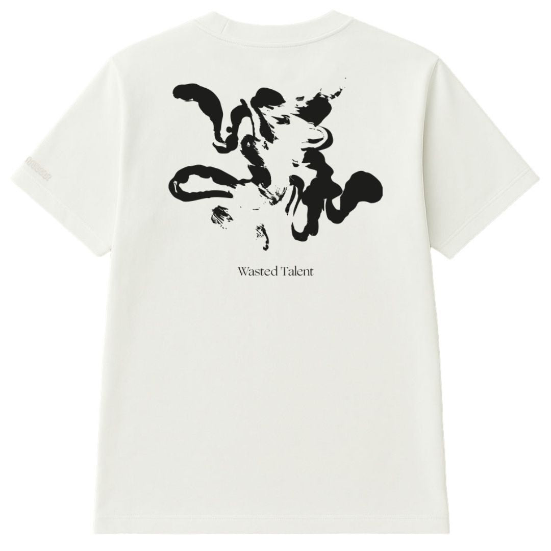 Wasted Talent Amplus Premium T-Shirt Off White - front view