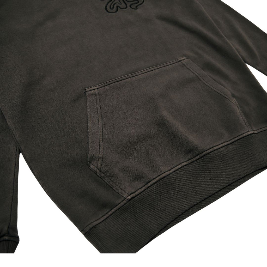 Wasted Talent Bellavista Hoodie Washed Black | WT Boutique