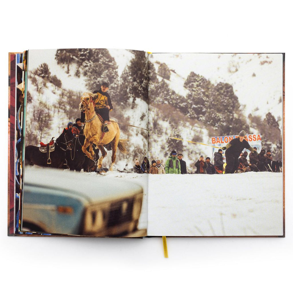WT x Club Sandwich Golden Road to Samarkand Photo Book - snowboard photography
