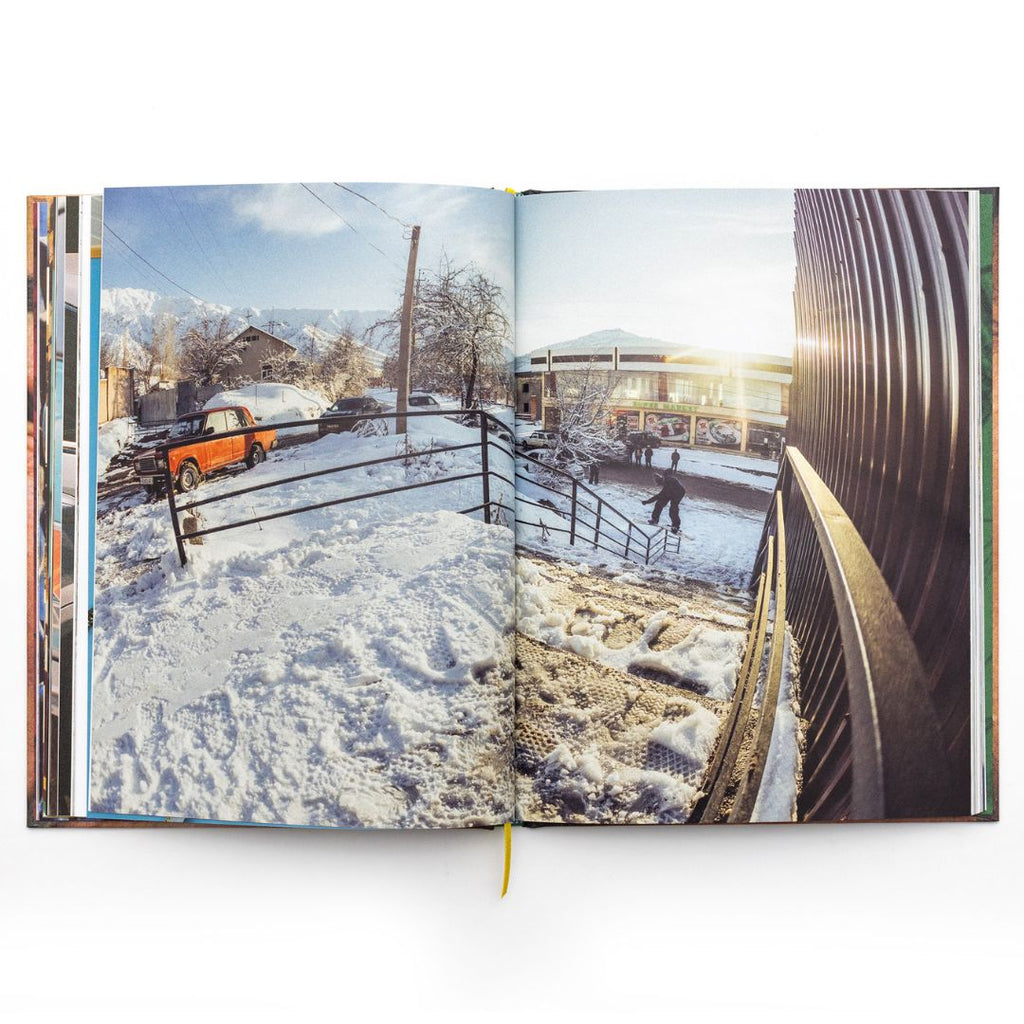 WT x Club Sandwich Golden Road to Samarkand Photo Book - book spread
