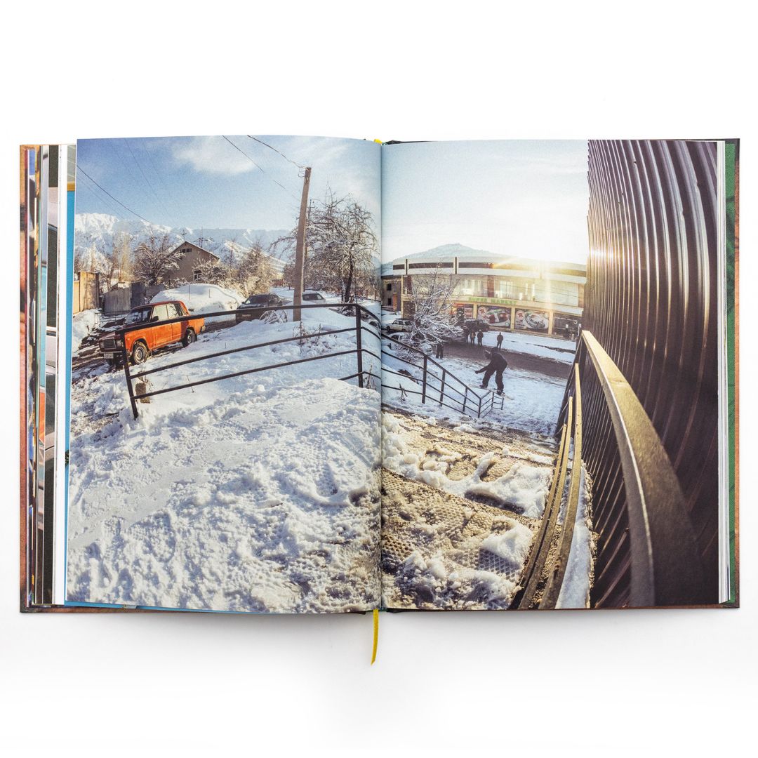 WT x Club Sandwich Golden Road to Samarkand Photo Book - book spread