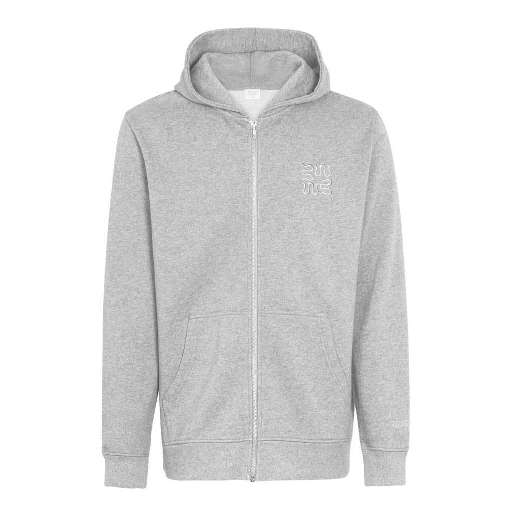 Wasted Talent Cultus Zip Hoodie Light Grey | WT Boutique