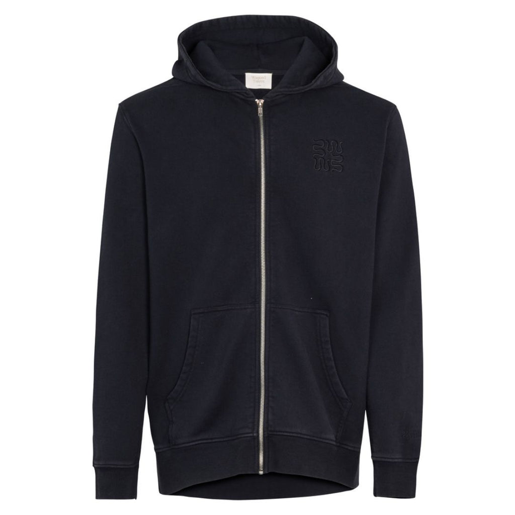 Wasted Talent Cultus Zip Hoodie Washed Black | WT Boutique