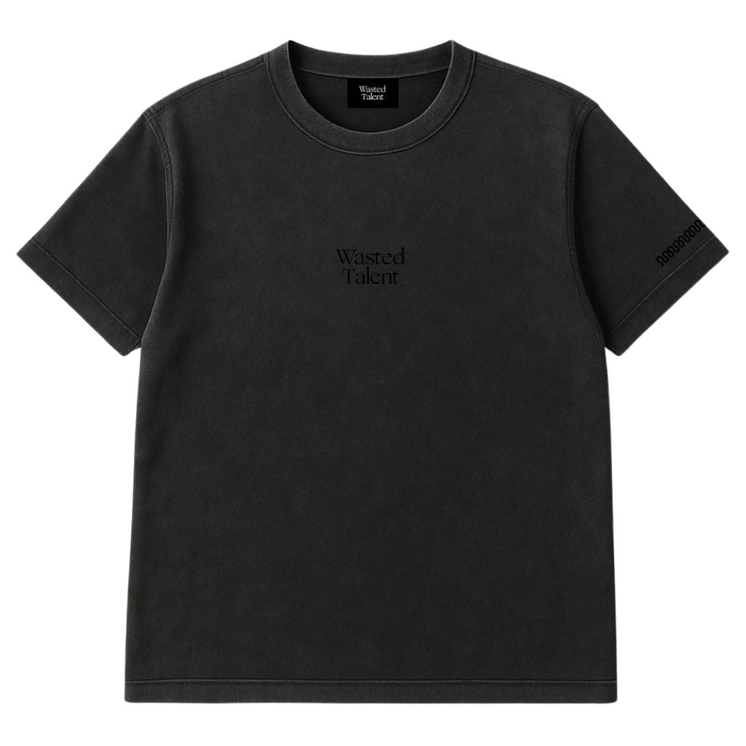 Wasted Talent Umbra Premium T-Shirt Washed Black | WT Boutique
