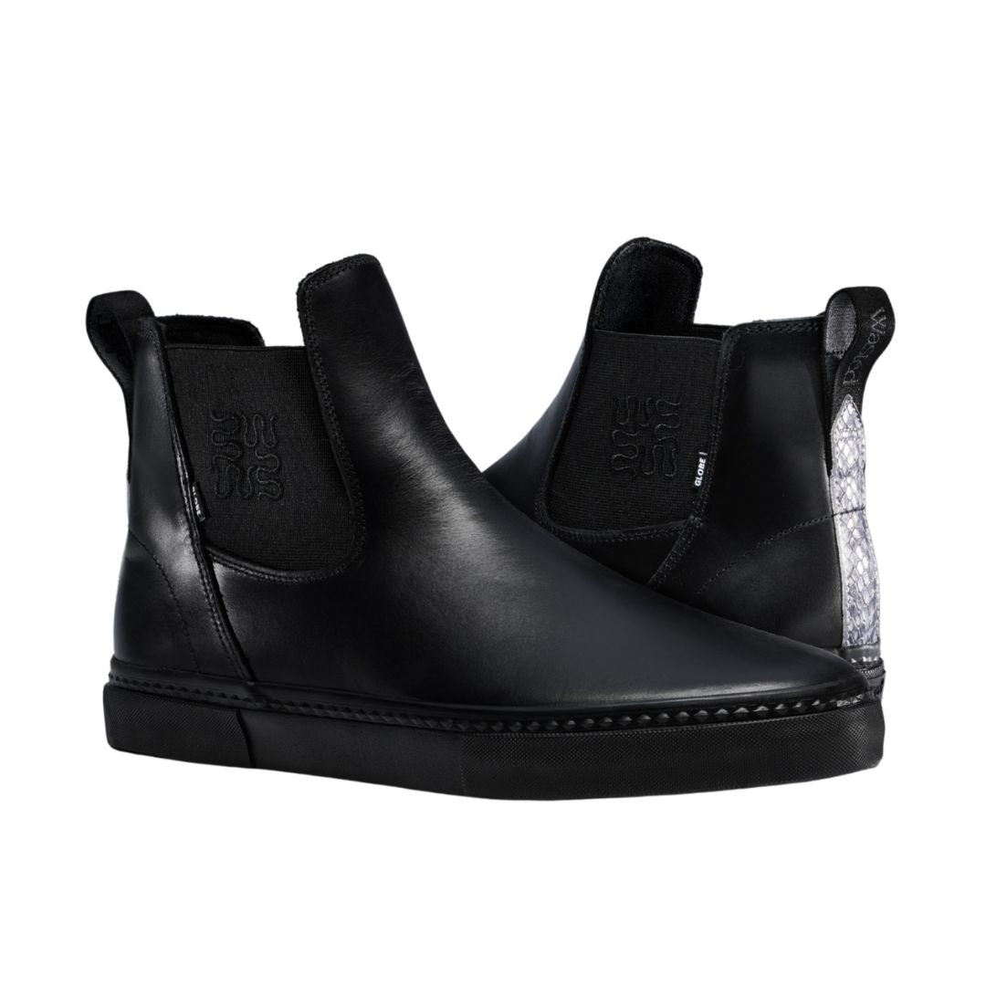 Wasted Talent | Globe Dover Shoes Ophidian Collection - Black / Snake