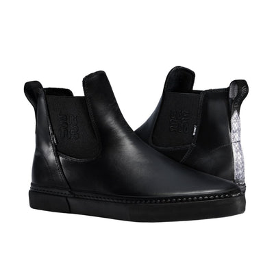 Wasted Talent | Globe Dover Shoes Ophidian Collection - Black / Snake