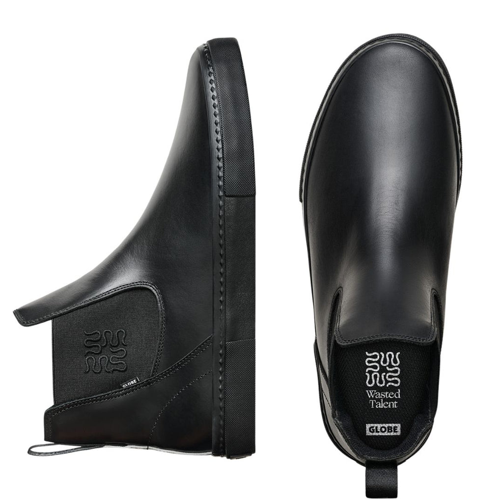 Wasted Talent | Globe Dover Shoes Ophidian Collection - Black / Snake