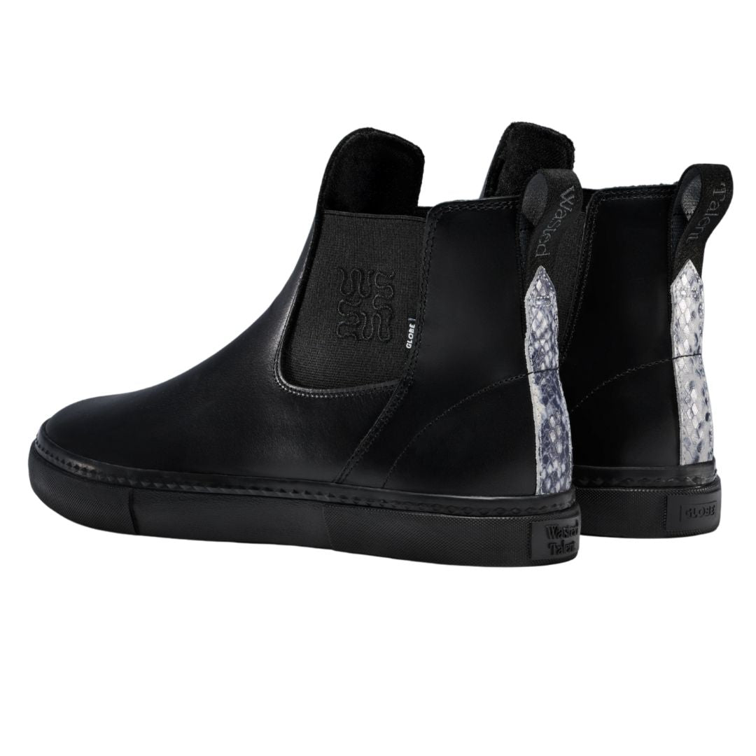 Wasted Talent | Globe Dover Shoes Ophidian Collection - Black / Snake