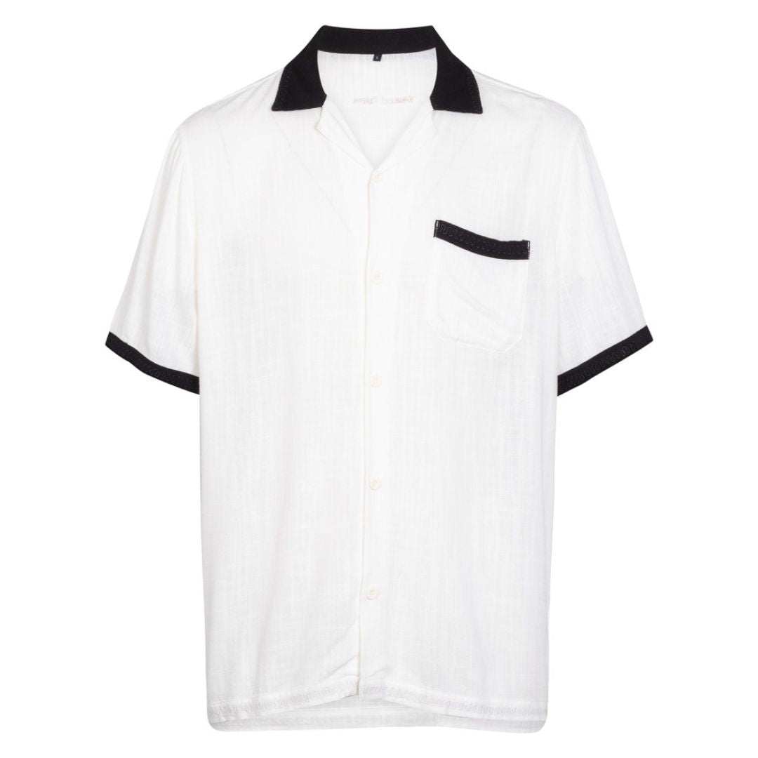 Wasted Talent Achilles Short Sleeve Shirt Bone | WT Boutique