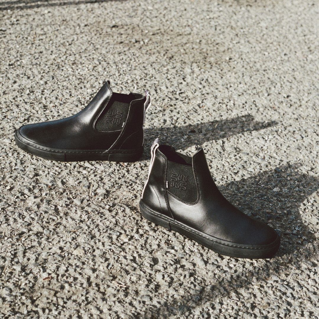 Wasted Talent | Globe Dover Shoes Ophidian Collection - Black / Snake