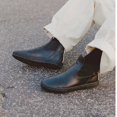 Wasted Talent | Globe Dover Shoes Ophidian Collection - Black / Snake