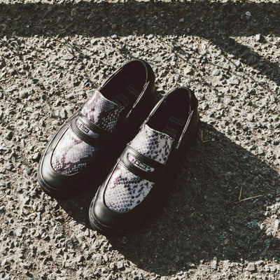 Wasted Talent | Globe Liaizon Skate Shoes Ophidian Collection - Black / Snake