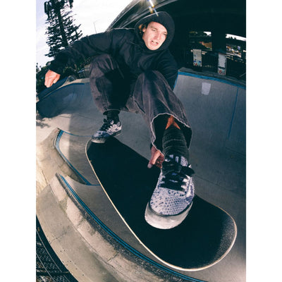 Wasted Talent | Globe Melbek Skate Shoes Ophidian Collection - Black / Snake