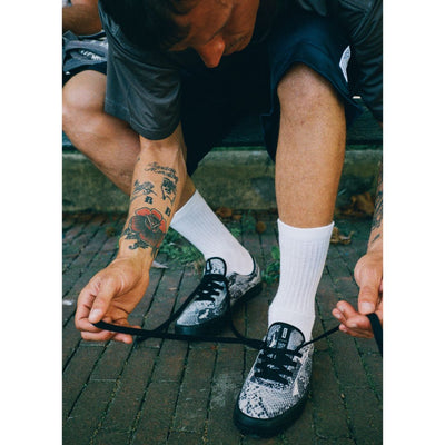 Wasted Talent | Globe Melbek Skate Shoes Ophidian Collection - Black / Snake