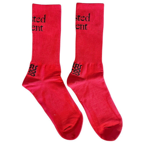Wasted Talent Ignara Socks Red - product view
