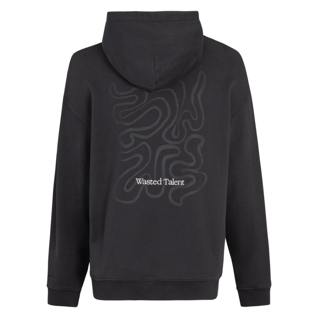 Wasted Talent Imperium Premium Hoodie Washed Black | WT Boutique