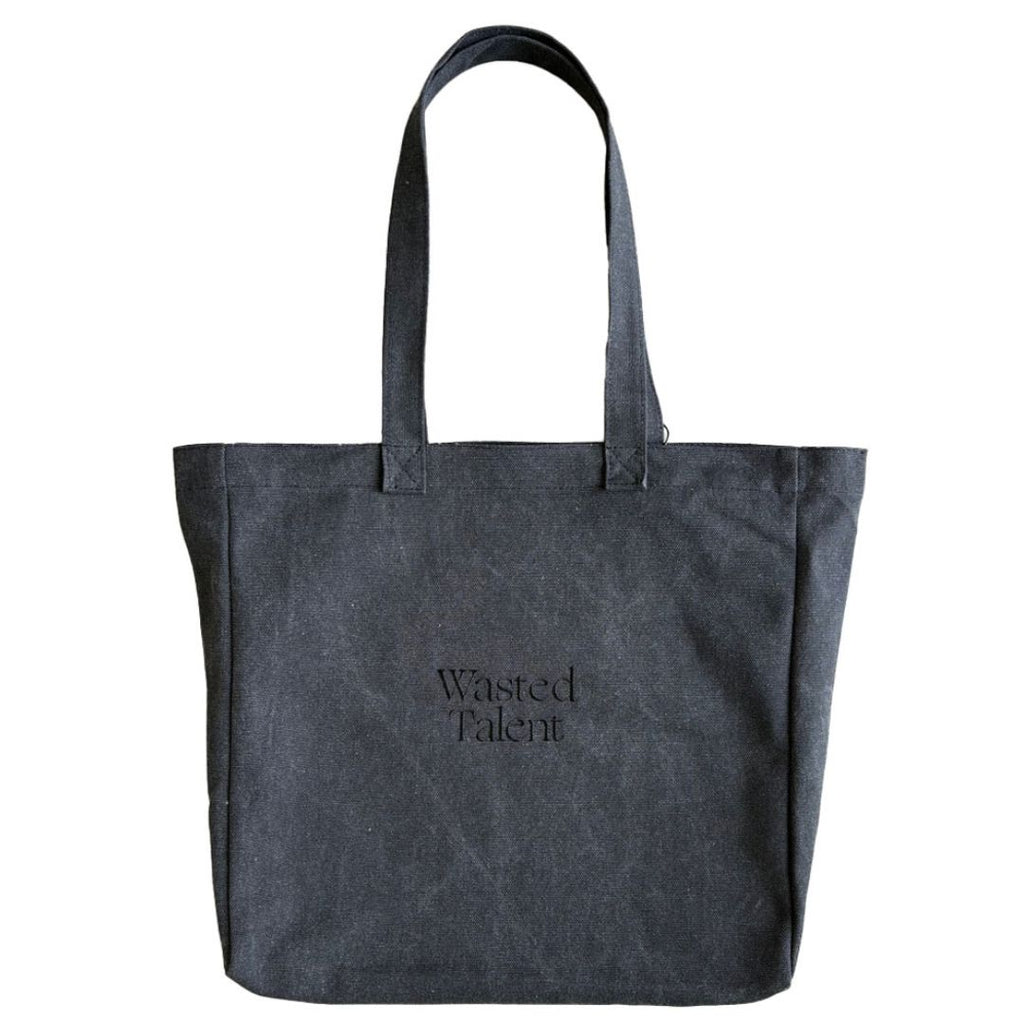 Aequitas Tote Bag - Washed Black