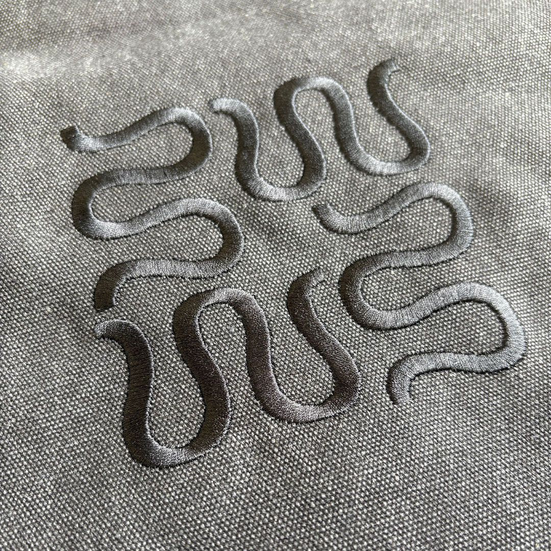 Wasted Talent Aequitas Tote Bag - Washed Black