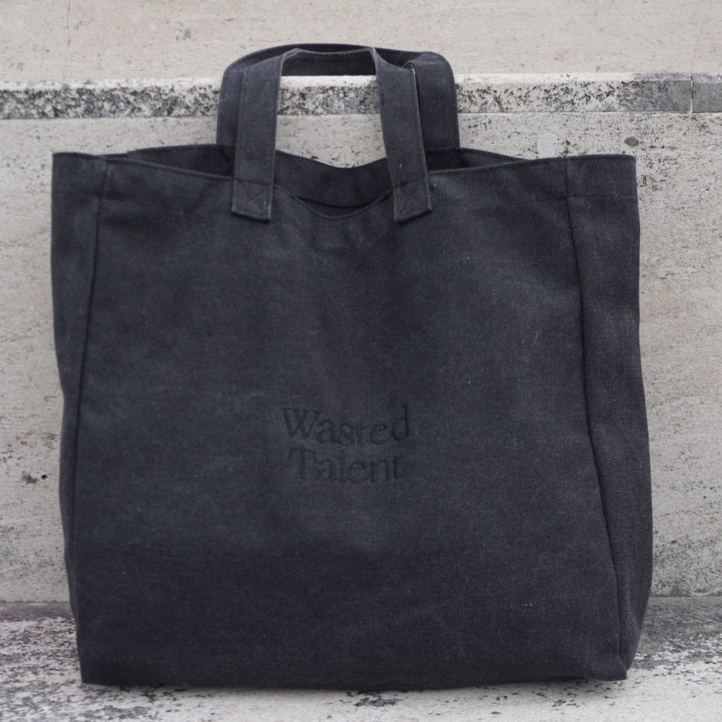 Aequitas Tote Bag - Washed Black